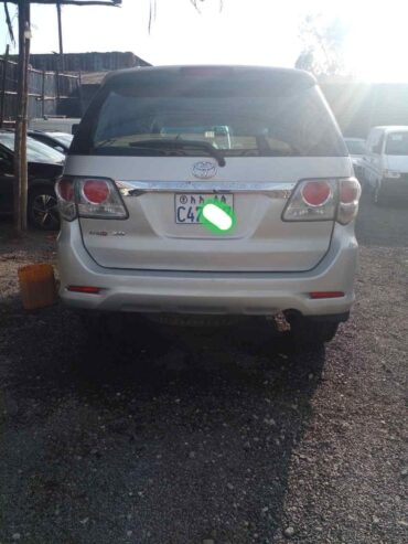 Toyota Fortuner Addis Ababa Price