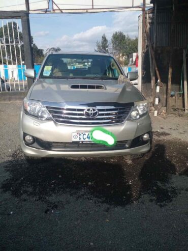 Toyota Fortuner Addis Ababa Price