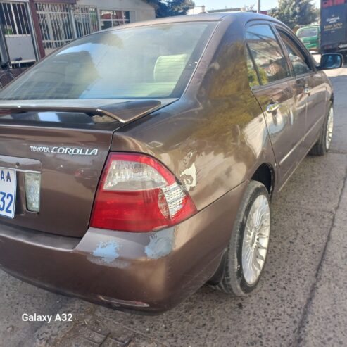 Toyota Corolla Benzine Automatic 2007