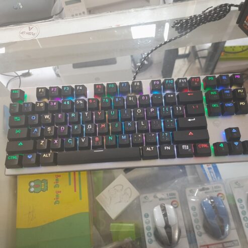 Meetion TKL RGB Backlit Mechanical Gaming Keyboard MK04